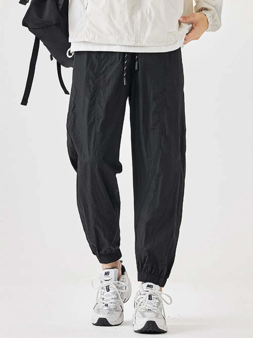 Men's Plus Size Drawstring Loose Fit Joggers
