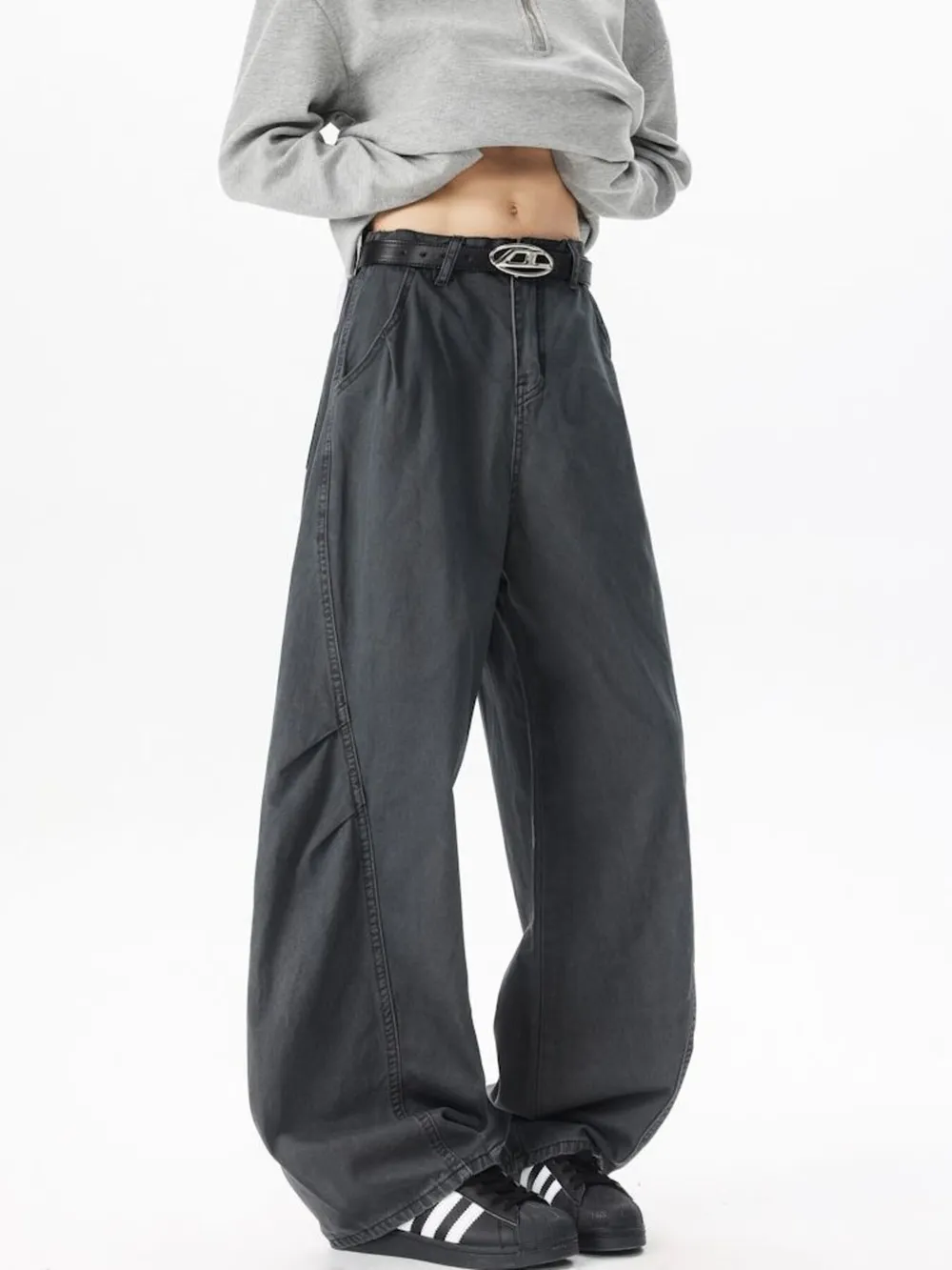Men's Wide Leg Jeans, image 8
