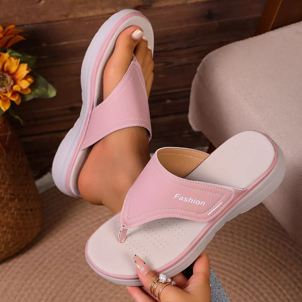 Toe Post Flats Sandals, image 3