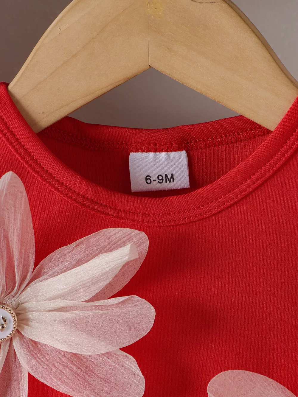Children's Flower Sleeveless Round Neck Dress, image 2