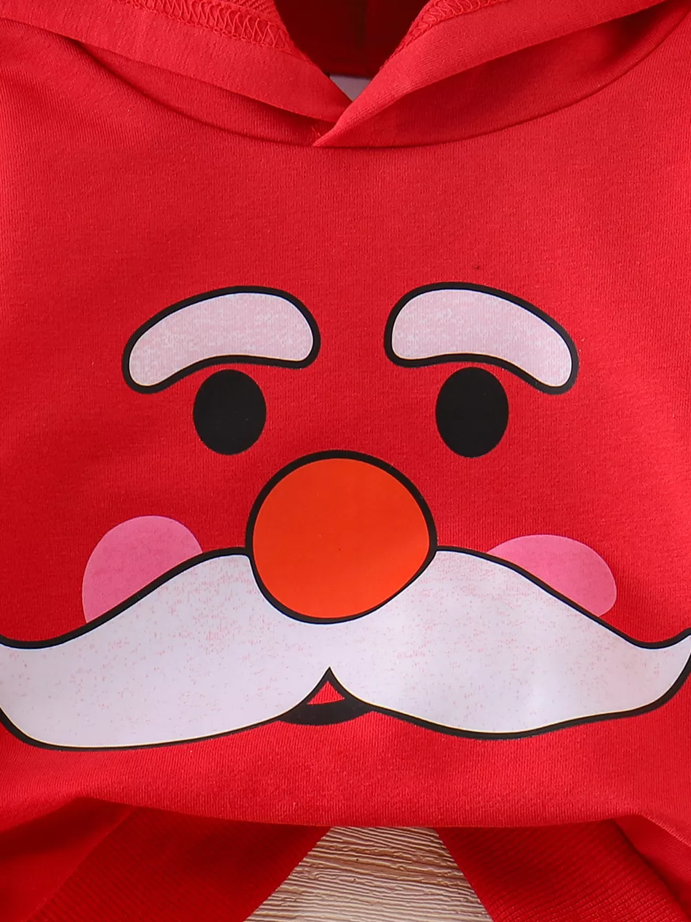 Children's Christmas Santa Hoodie & Pants Set, image 3