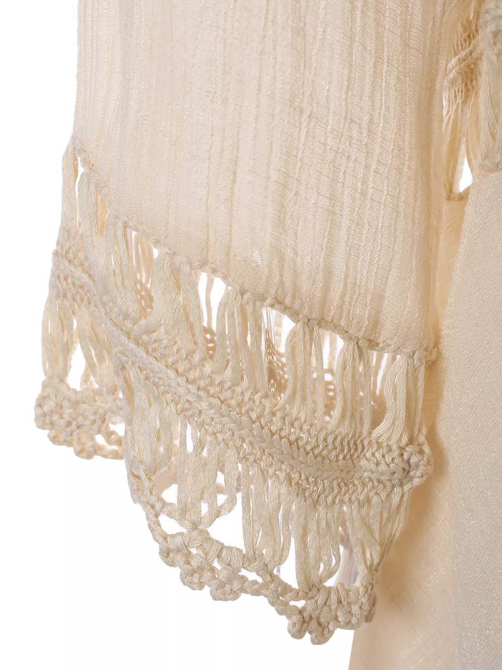 Crochet Trimmed Flowy Cover Up Dress, image 12