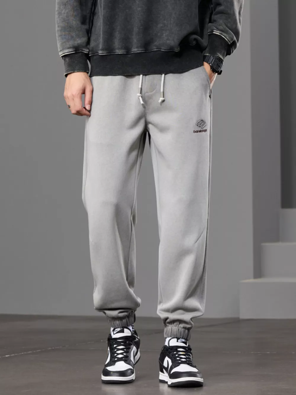 Men's Casual Loose Fit Sweatpants, image 6