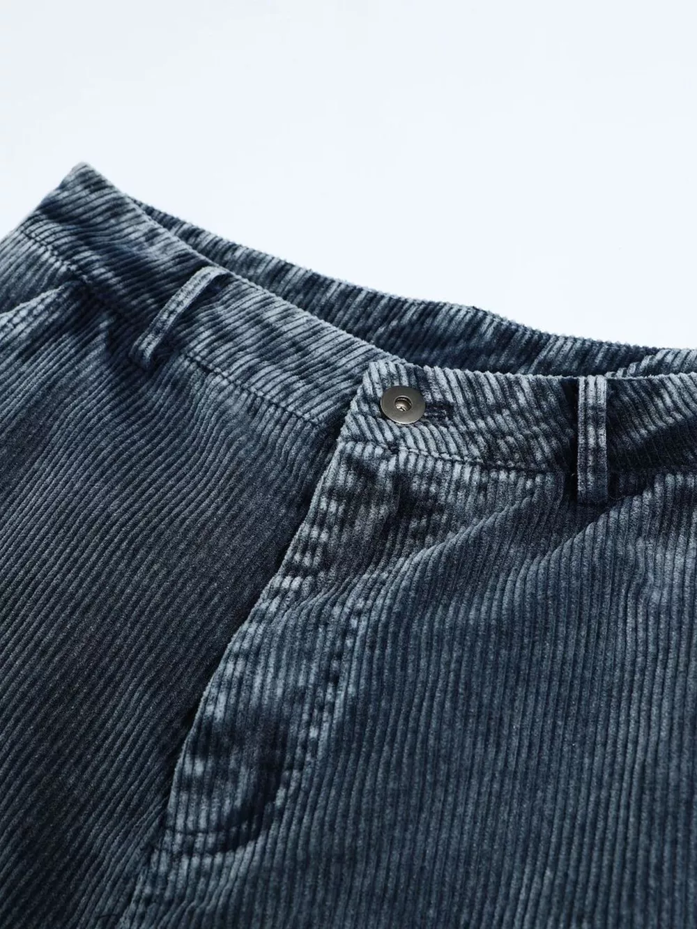 Men's Corduroy Cargo Pants with Multiple Pockets, image 7