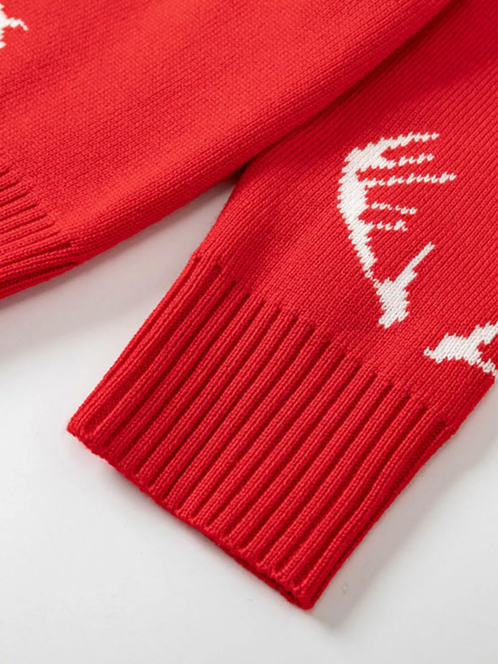 Children's Reindeer & Snowflake Knit Sweater, image 5