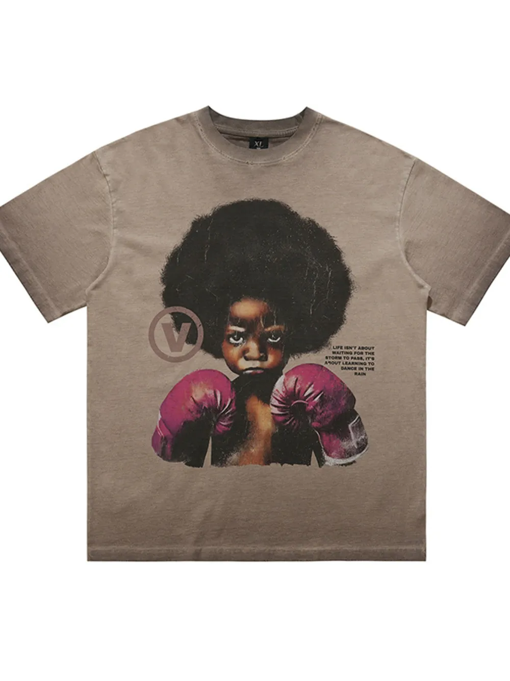 Men's Graphic Round Neck Short Sleeve T-Shirt, image 7