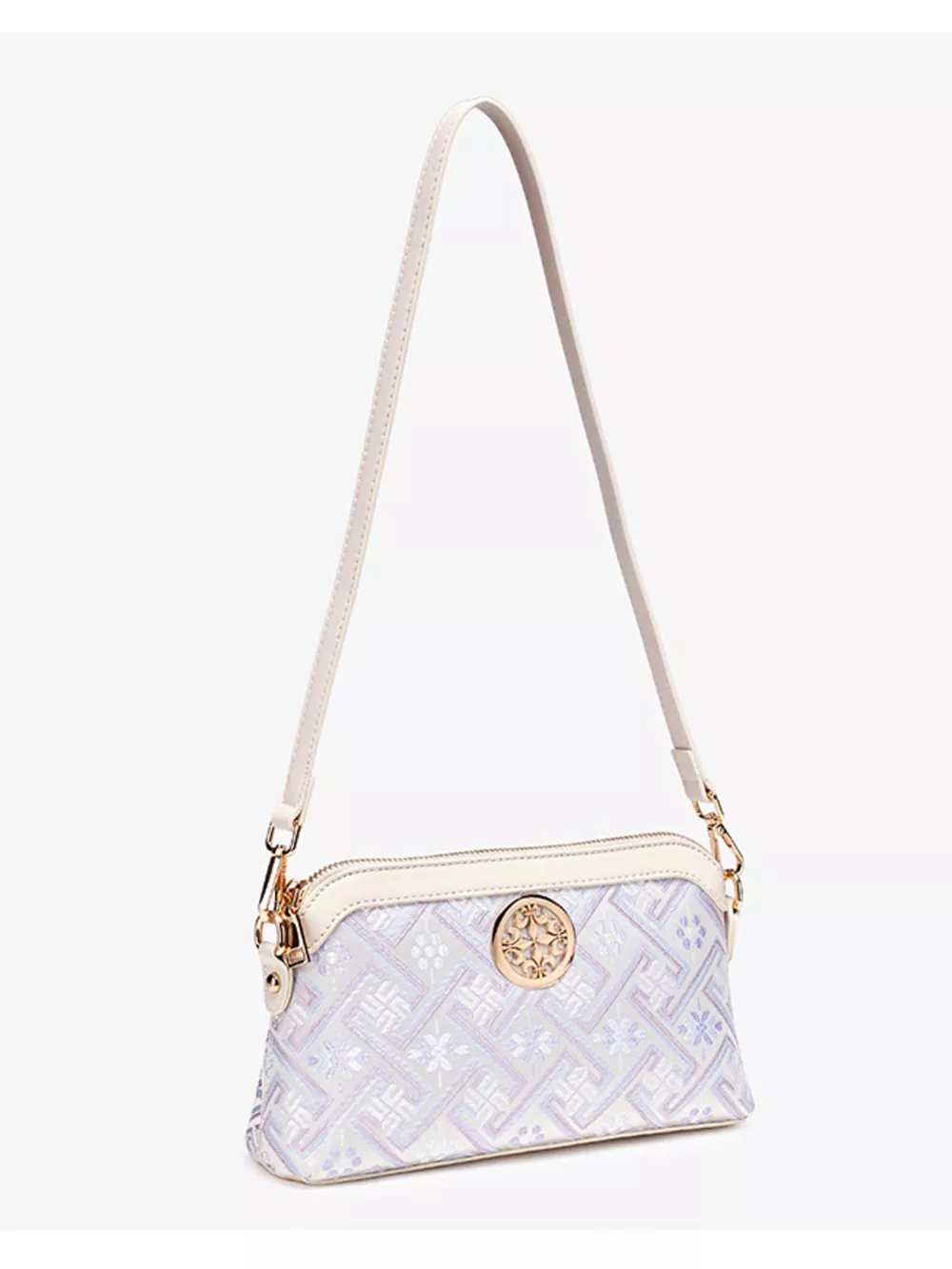 Geometric Pattern Crossbody Bag, image 5