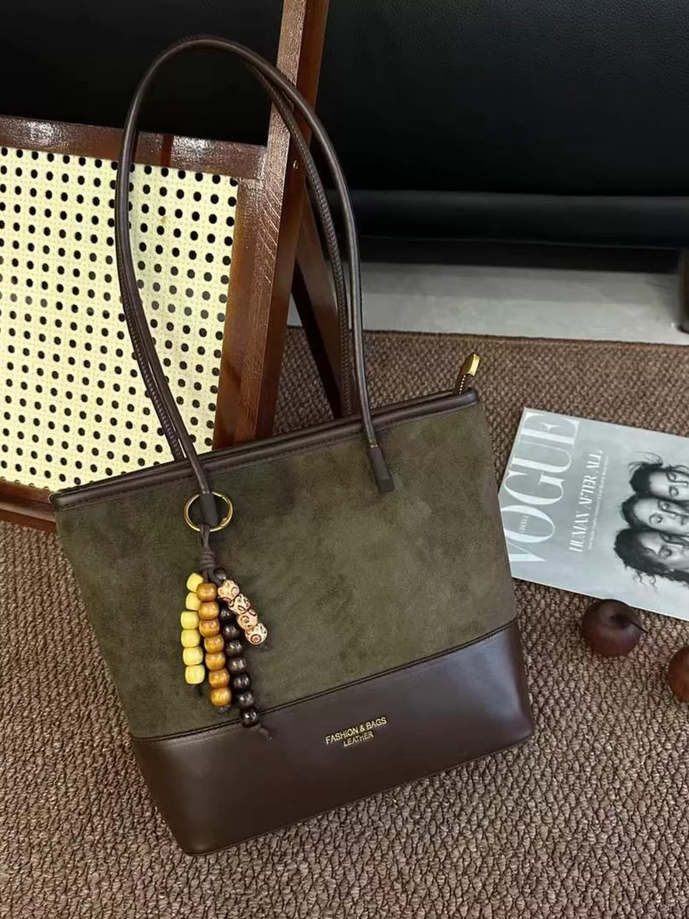 Color Block Shoulder Bag, image 4