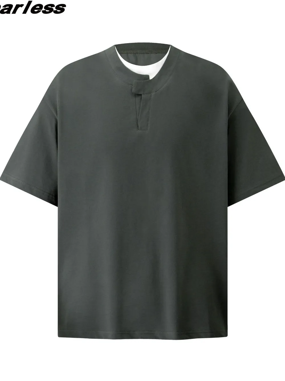 Men's Round Neck Short Sleeve T-Shirt, image 5