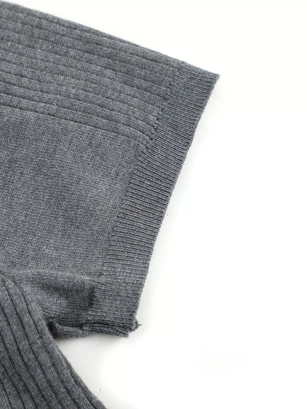 Men's Ribbed Knit Short-Sleeve T-Shirt, image 9