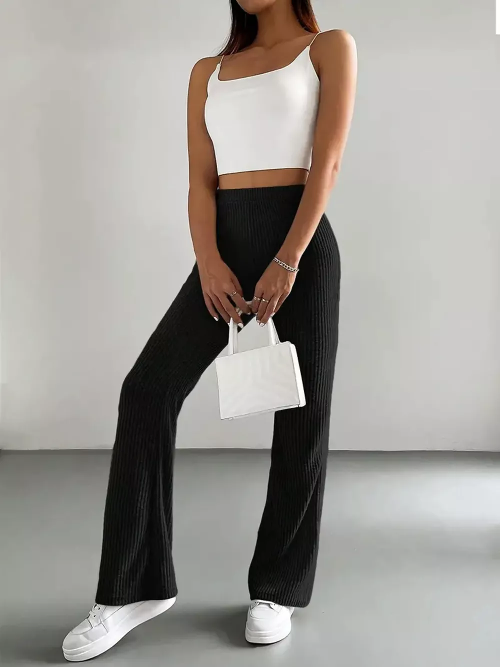 High Waist Flare Pants, image 12