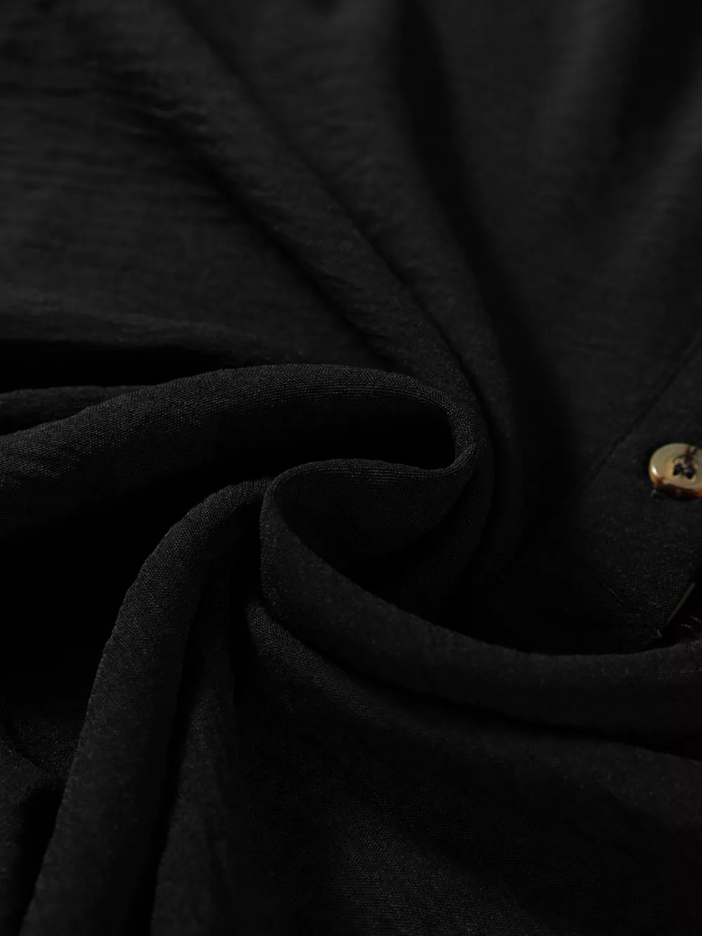 Contrast Leopard Print Patchwork Polo Collar Buttons Front Long Sleeve Blouse, image 4