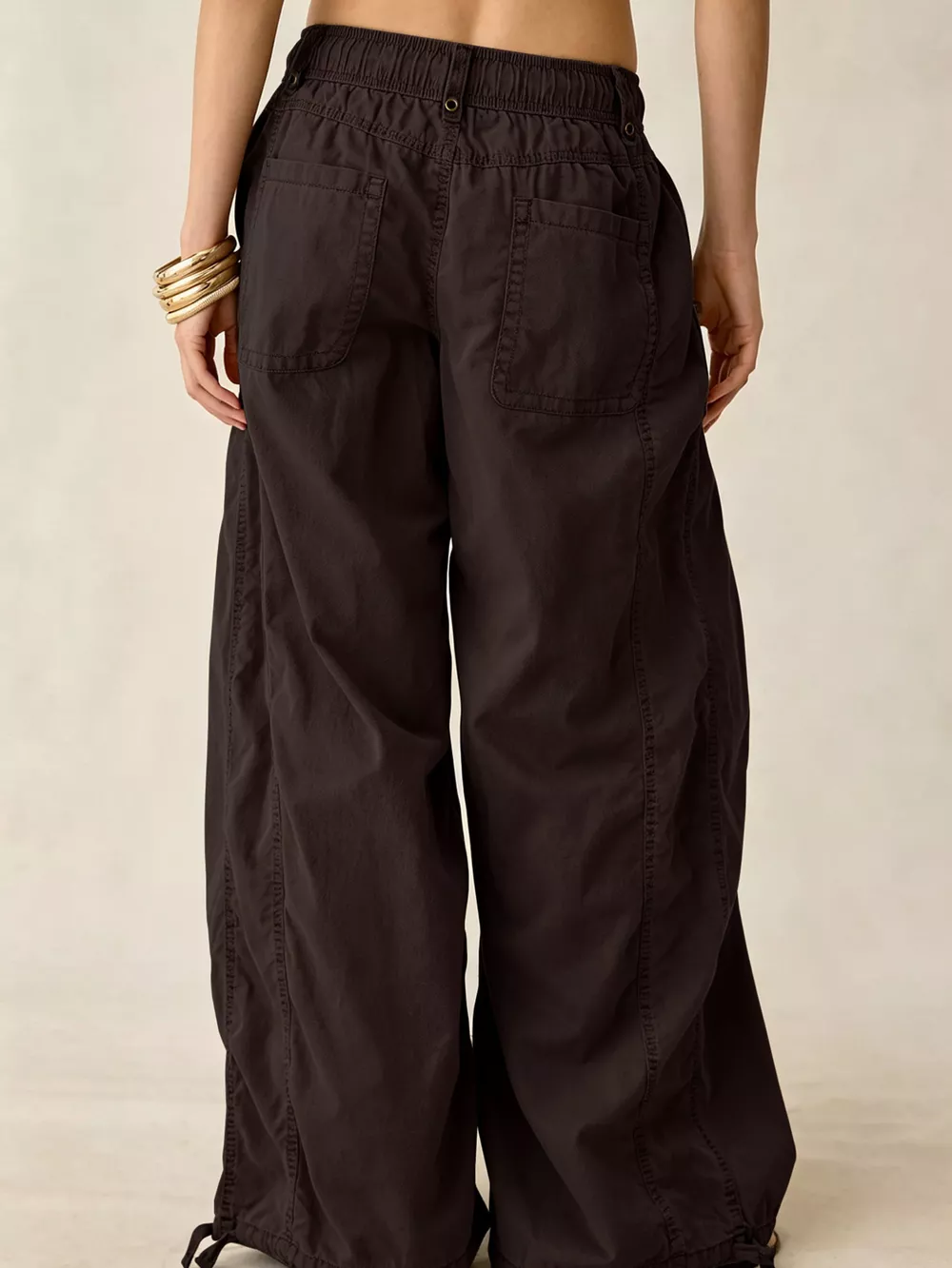 High-Waisted Cargo Wide-Leg Pants, image 24