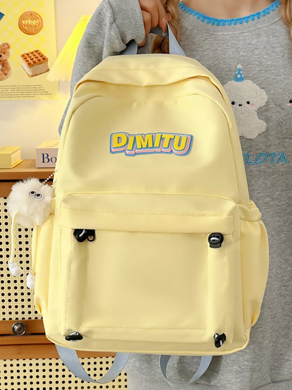 Lightweight Casual Backpack Bag, image 3