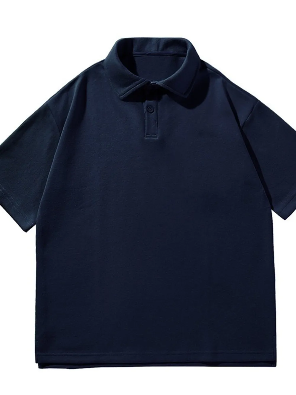 Men's Button Detail Short Sleeve Polo, image 2