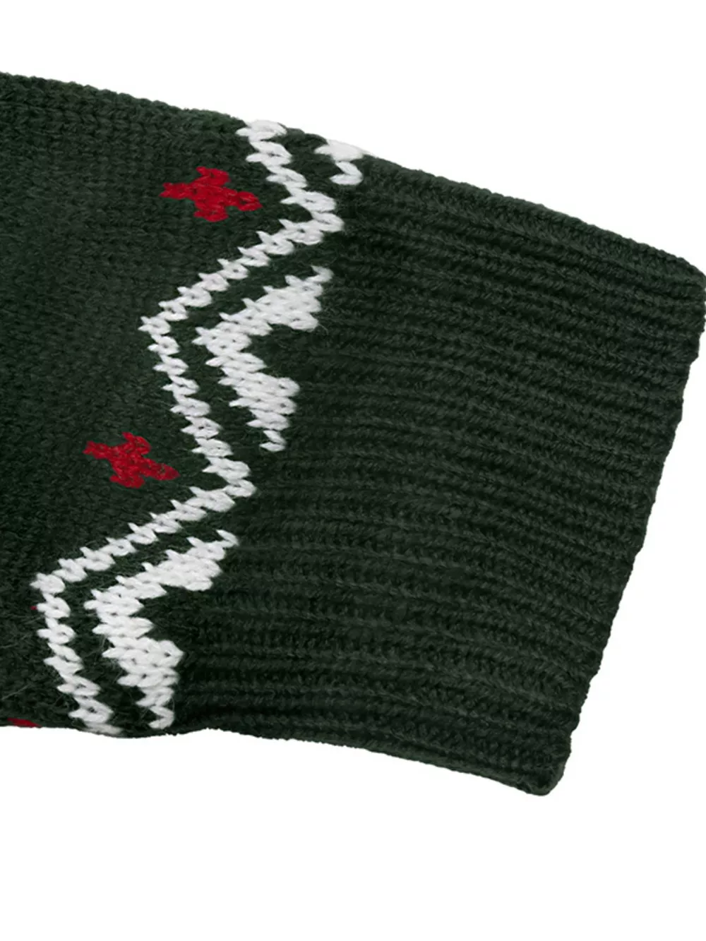 Christmas Tree Pattern Round Neck Sweater, image 10