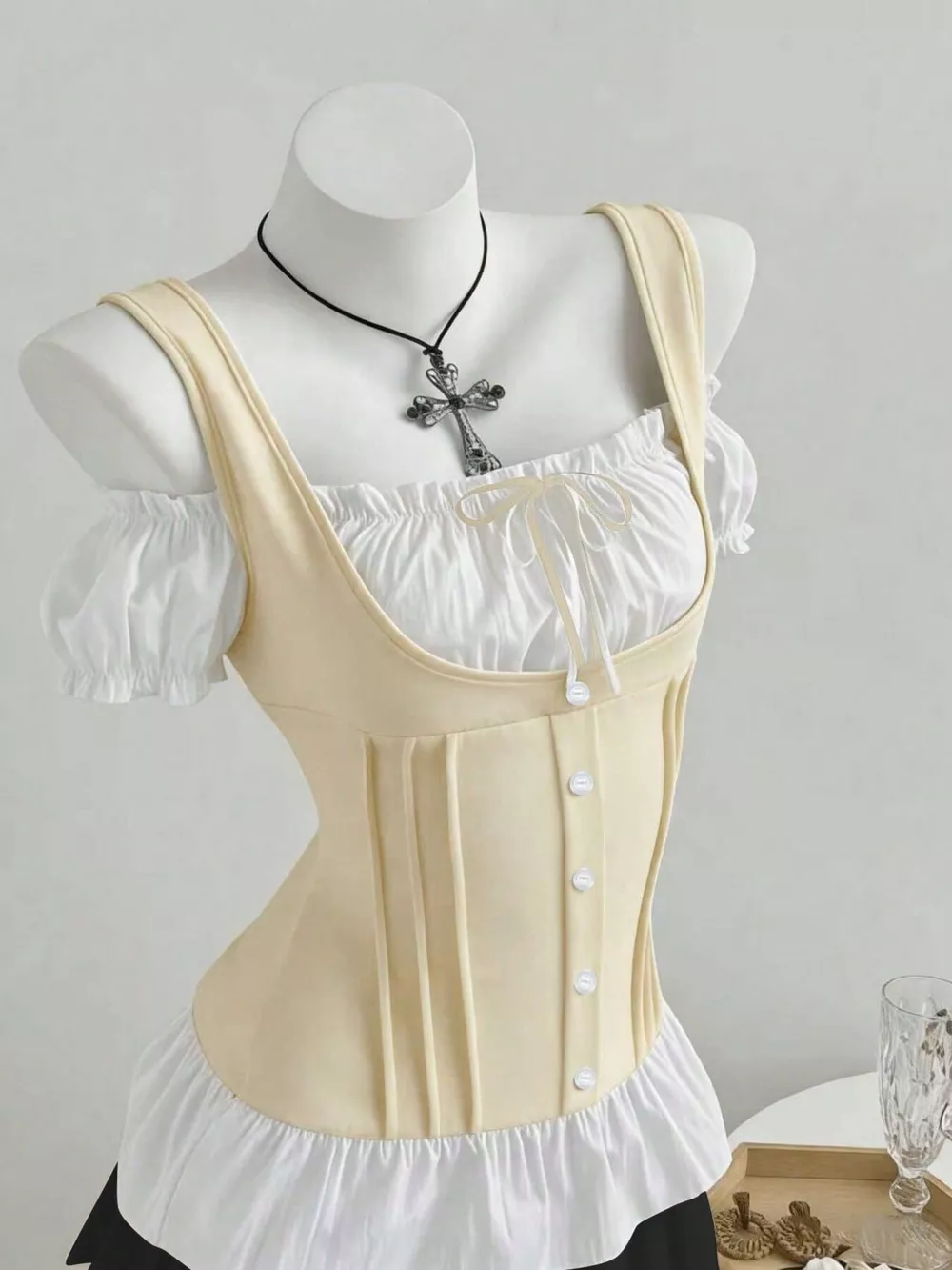 Cold Shoulder Ruched Top, image 12