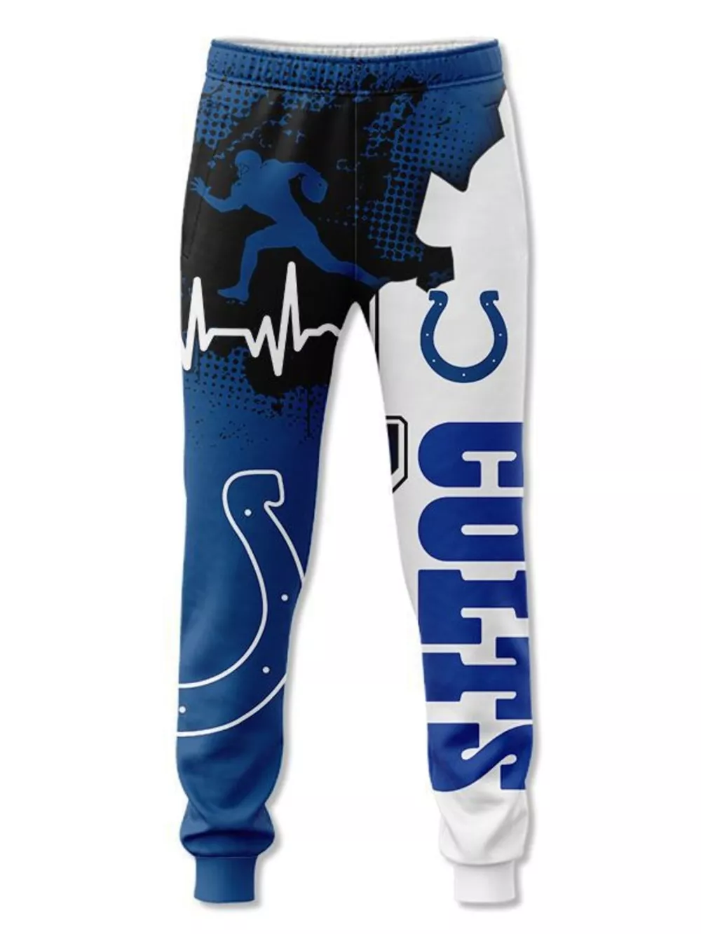 Men's Full Size Printed Loose Fit Joggers Plus Size, image 3