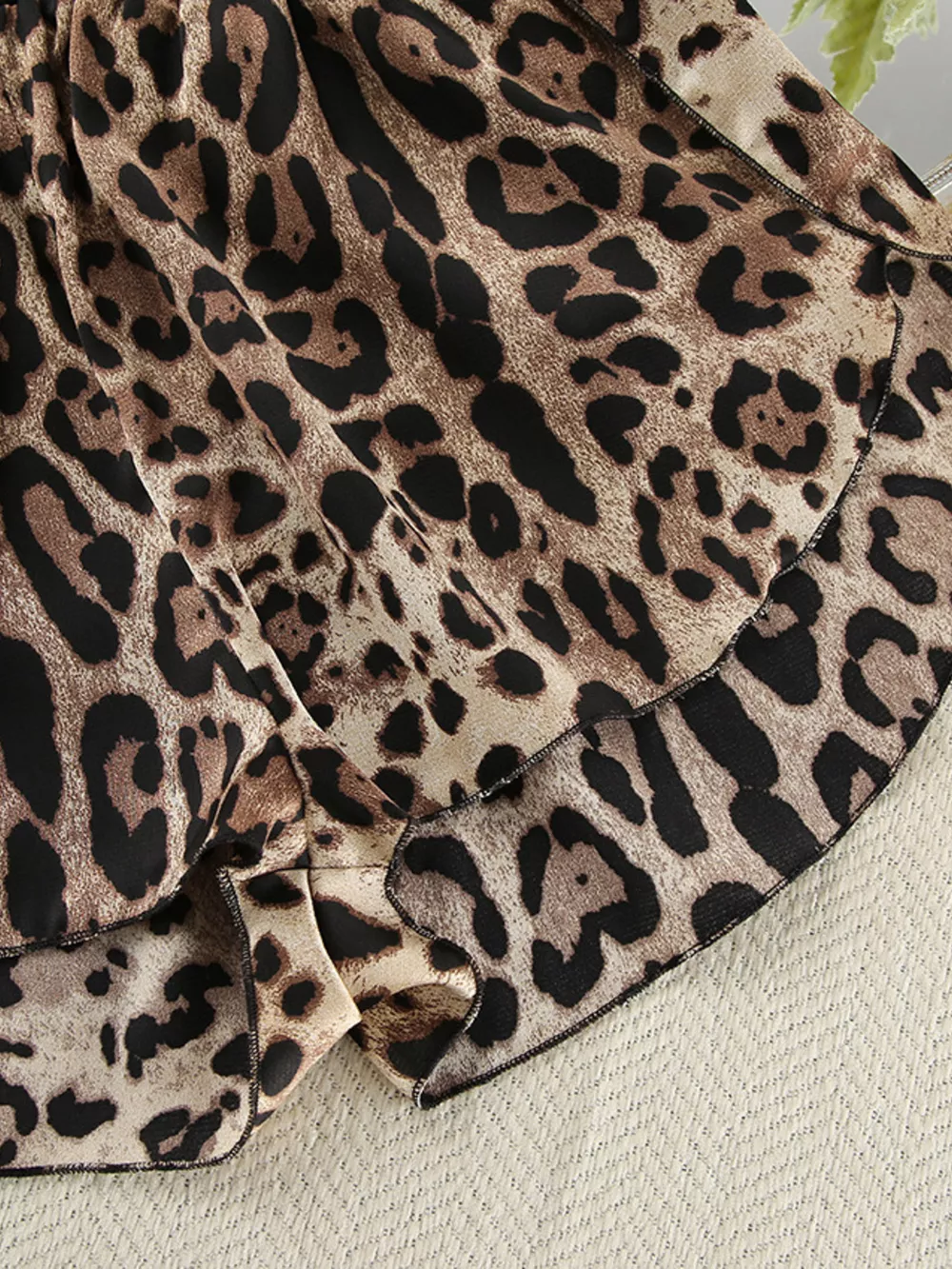 Leopard Bra & Cardigan and Shorts Set, image 21