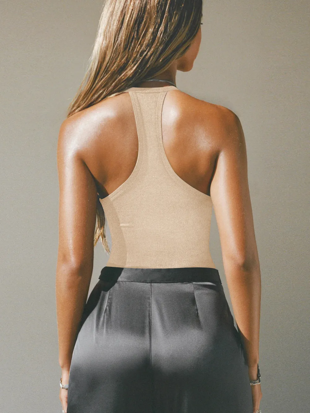 Cutout Ribbed Tank Top, image 7