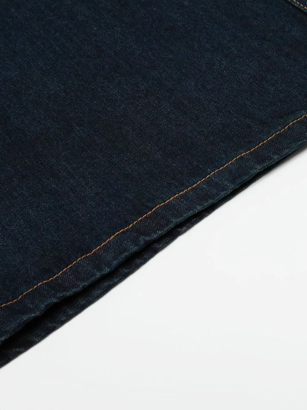 Men's Wide Leg Wash Denim Shorts, image 10