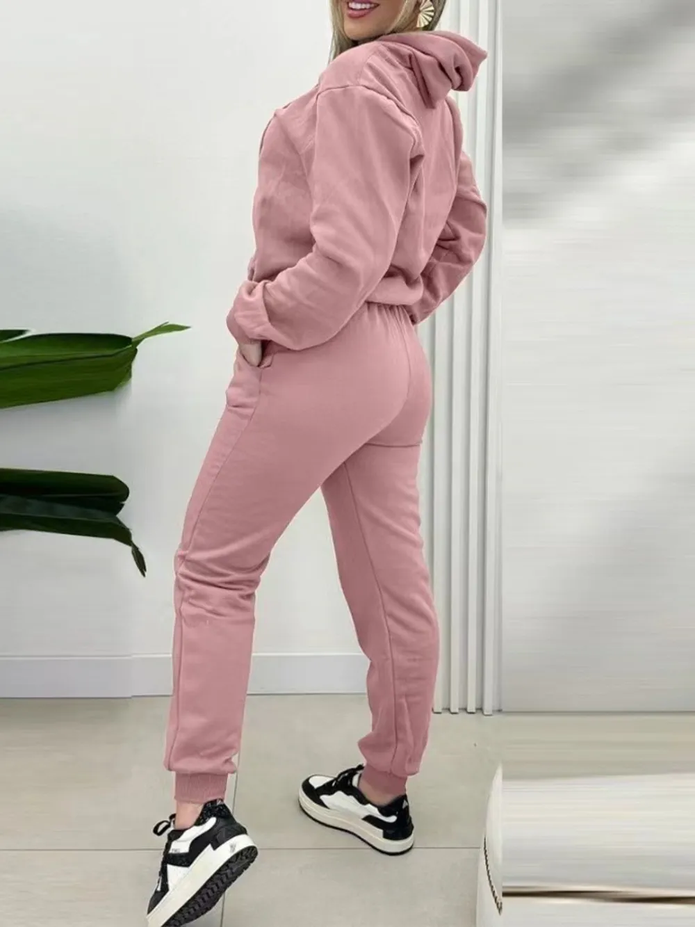 Long Sleeve Hoodie and Joggers Set, image 3