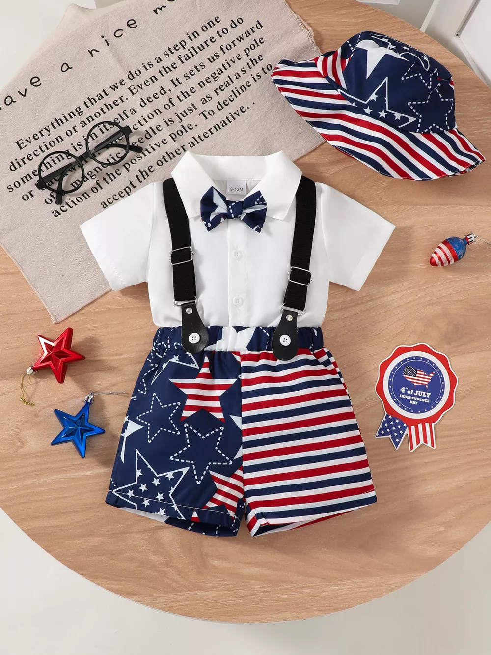 Children's Patriotic Celebration Outfit Set, image 3