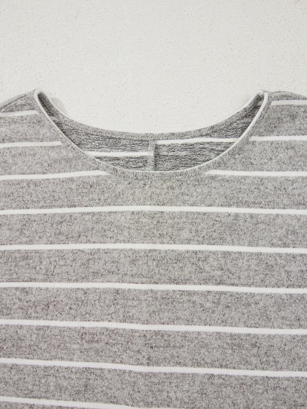 Stripe Dolman Sleeve Drop Shoulder Top, image 5