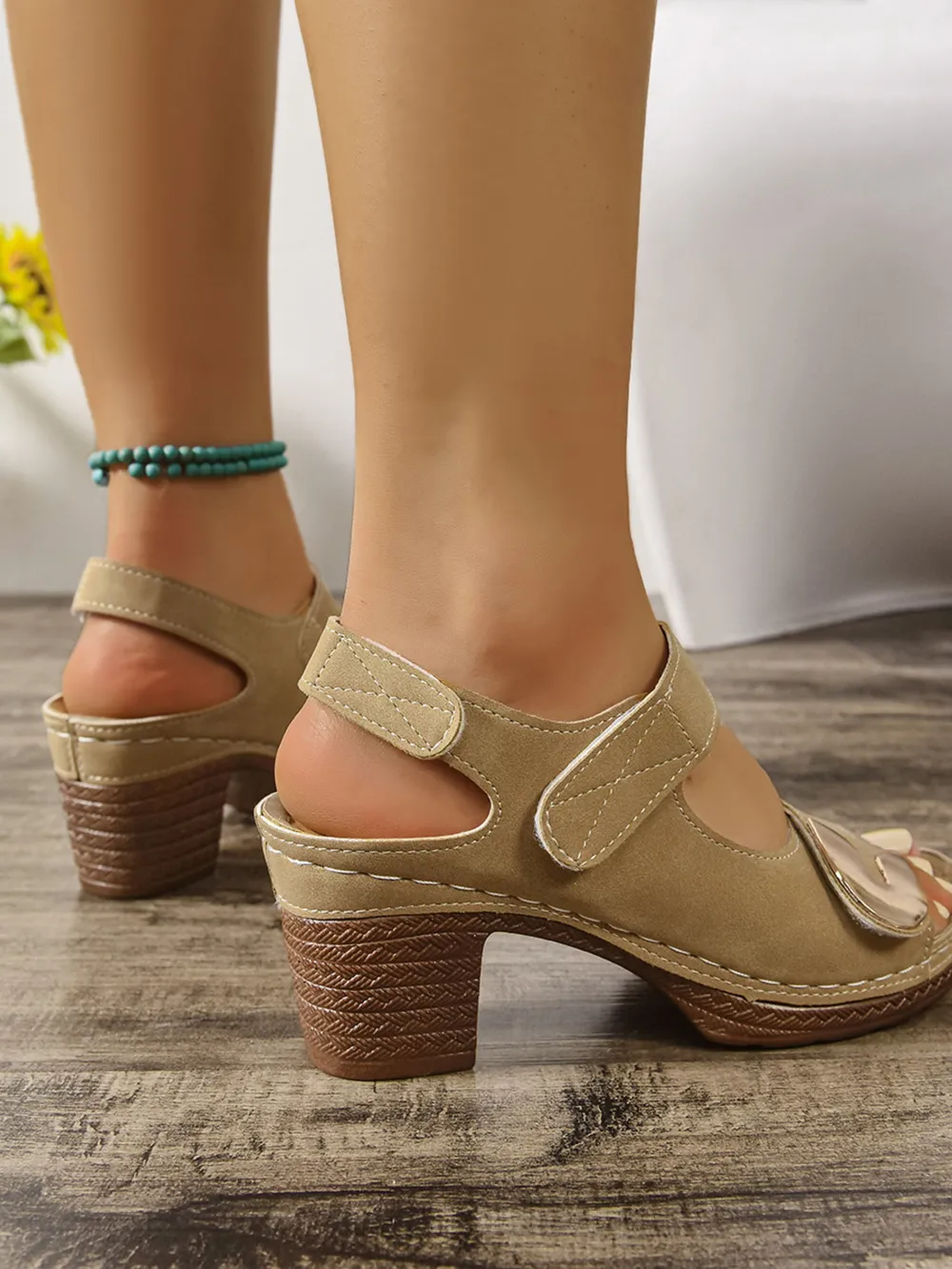Open Toe Block Heel Sandals, image 13