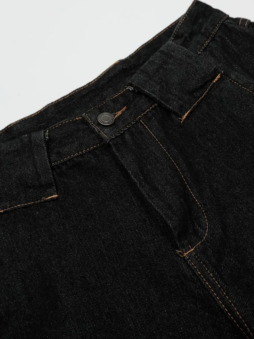 Men's Wide Leg Denim Shorts, image 6