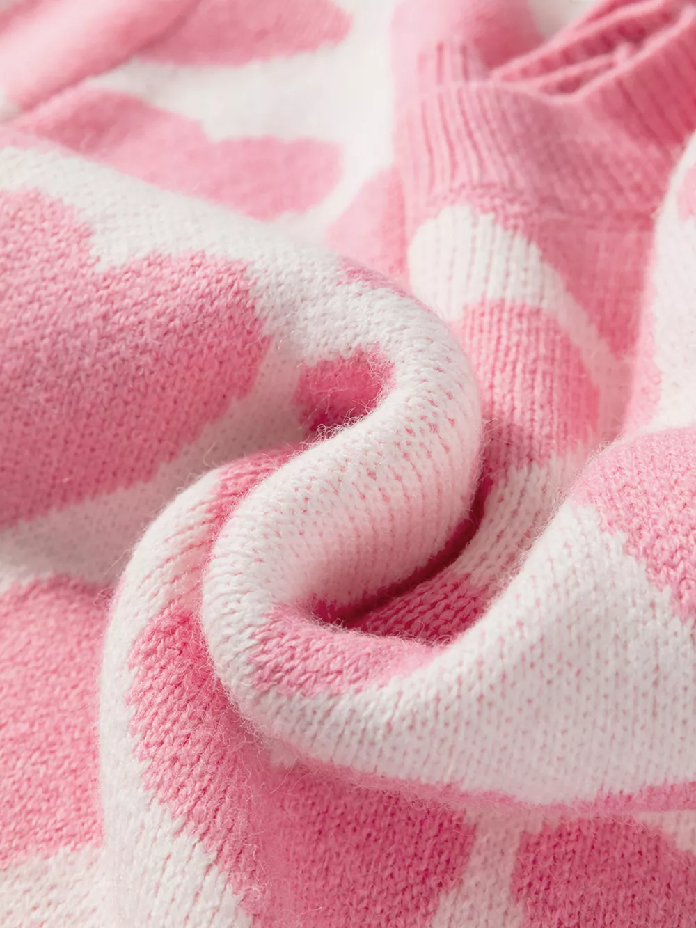 Valentine Heart Round Neck Sweater, image 6