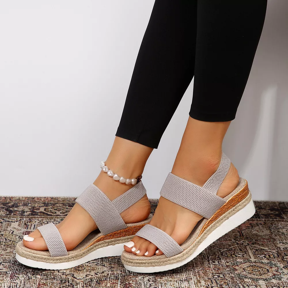 Open Toe Wedge Sandals, image 10