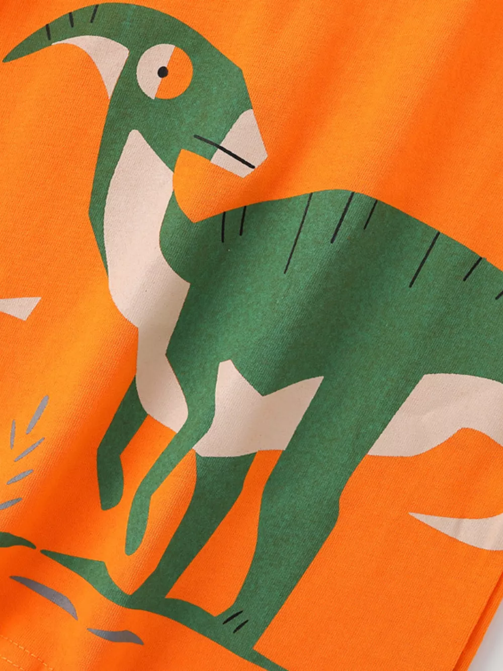 Children's Dinosaur Print Round Neck T-Shirt, image 3