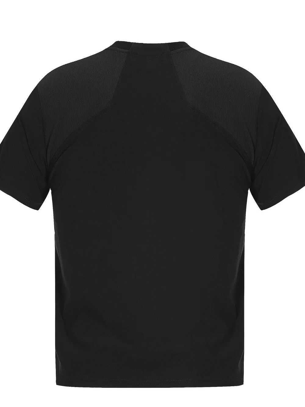 Men's Round Neck Short Sleeve T-Shirt, image 2