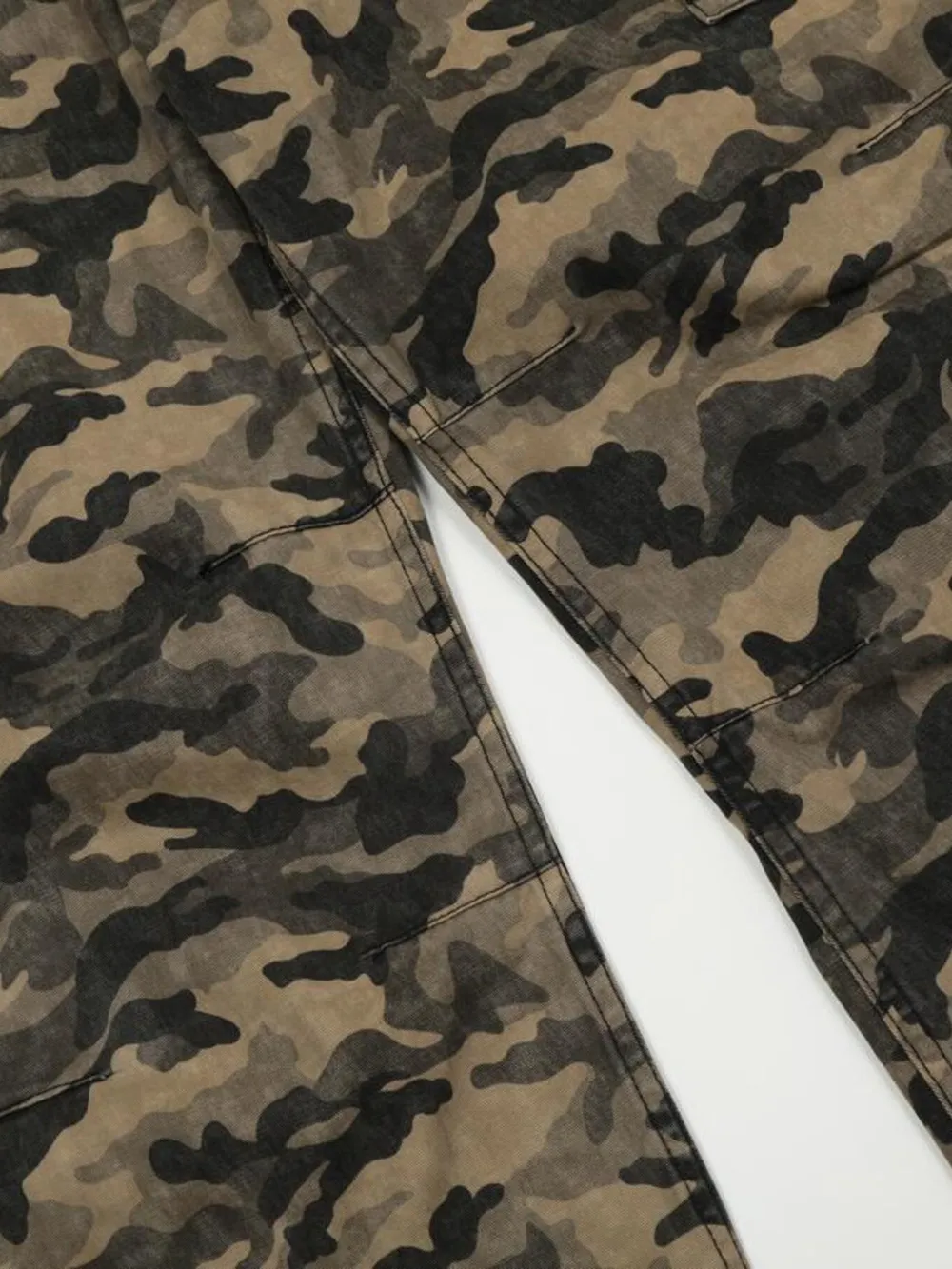 Men's Camouflage Cargo Jeans, image 9