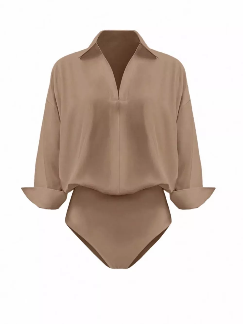 Button-Down Long Sleeve Bodysuit, image 7