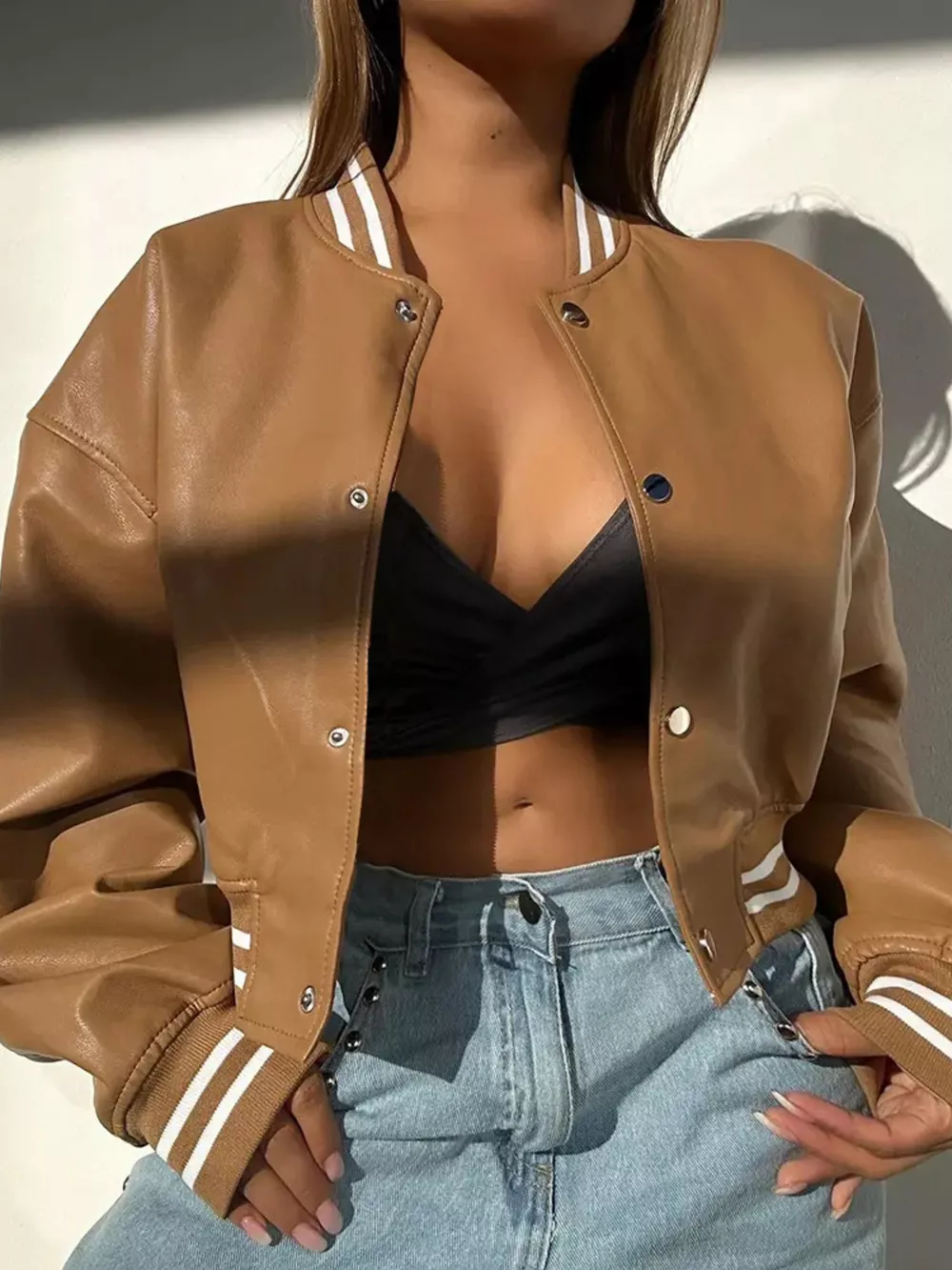 Snap Down Long Sleeve Jacket, image 15