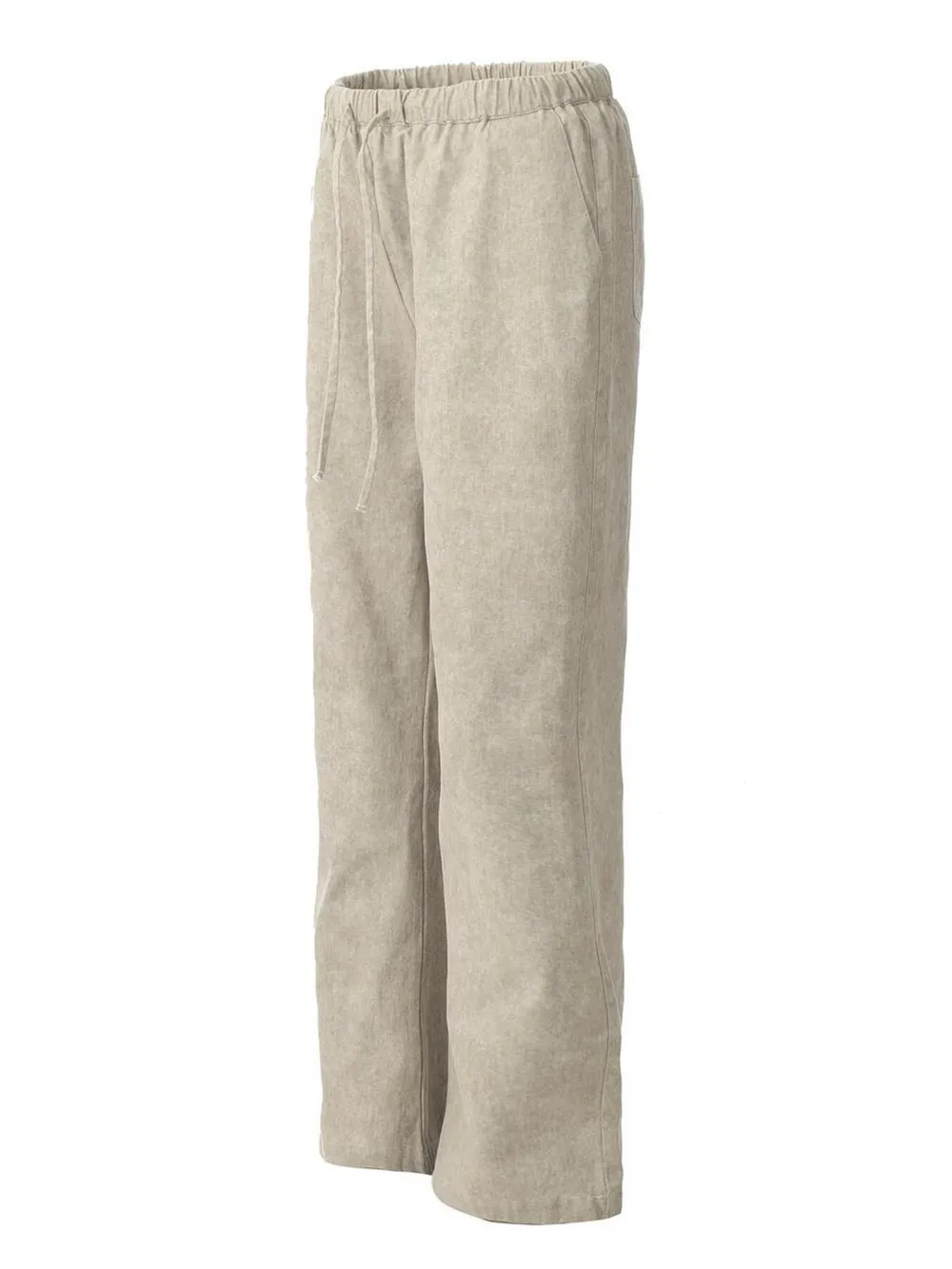 Men's Drawstring Wide Leg Pants, image 3