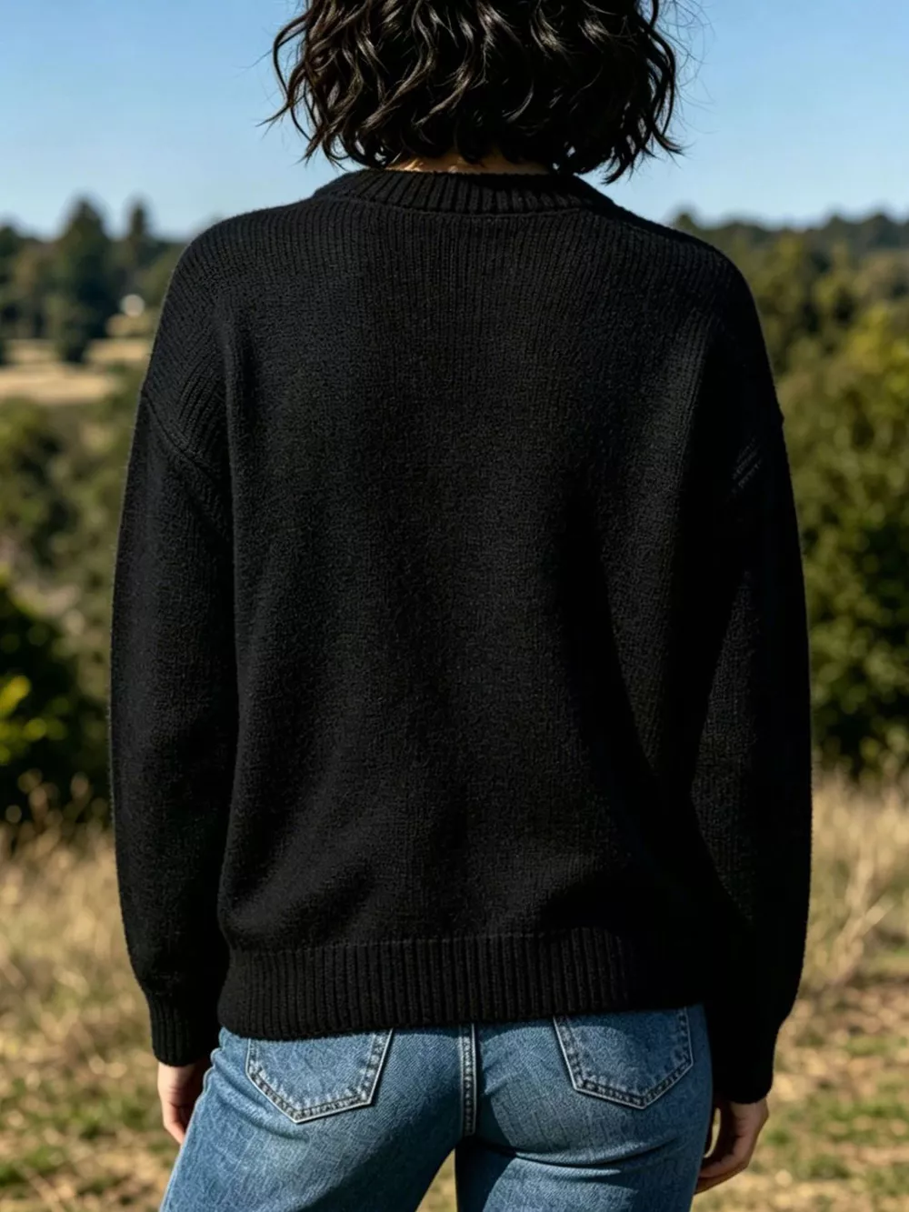 Lobster Graphic Crew Neck Sweater, image 8