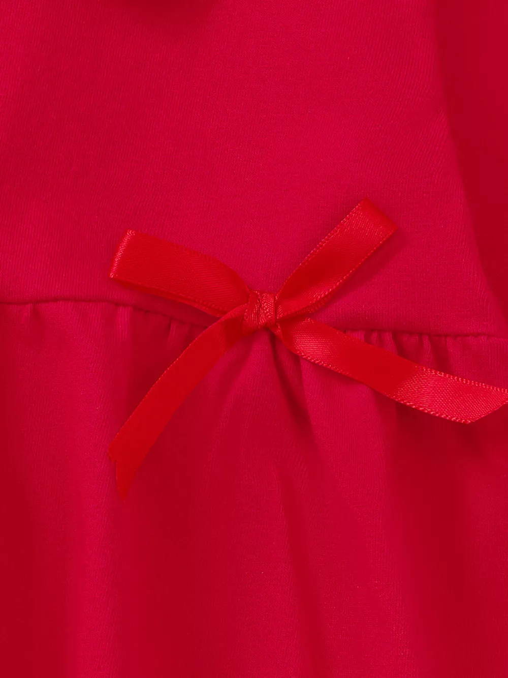 Children's Heart Embroidered Peter Pan Collar Long Sleeve Dress, image 3