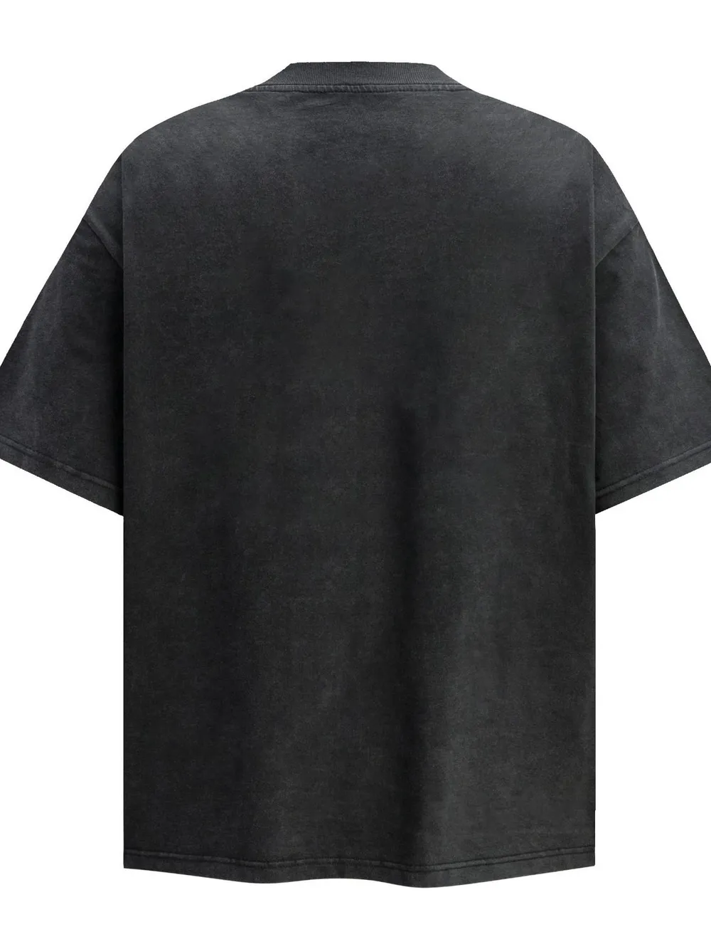 Men's Letter Round Neck Short Sleeve T-Shirt