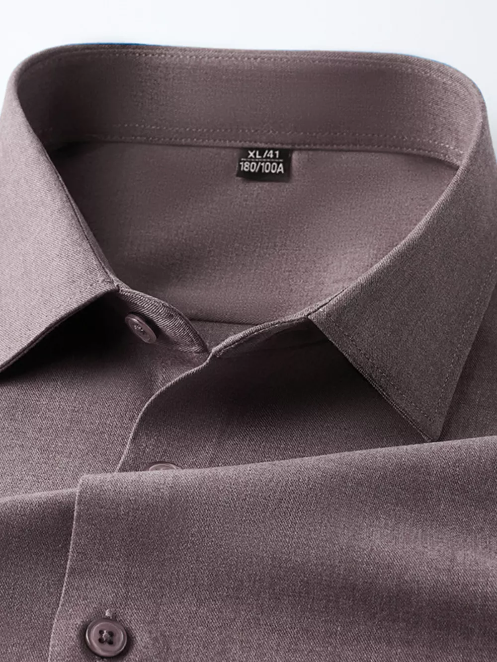 Men's Full Size Slim Fit Long Sleeve Shirt Plus Size, image 12