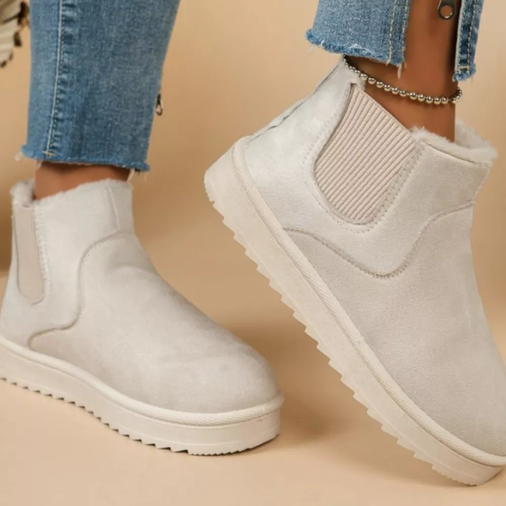 Round Toe Platform Boots, image 6