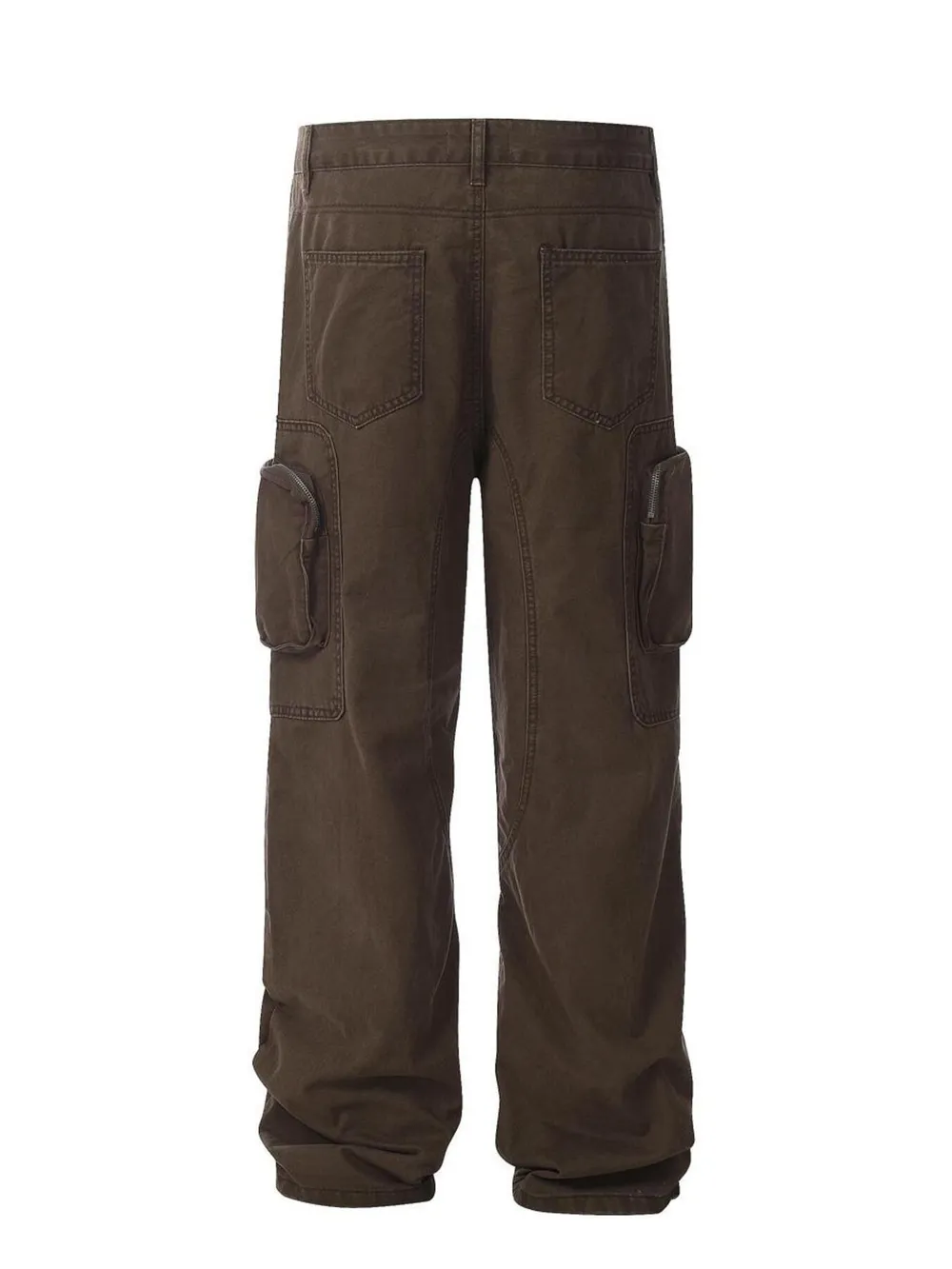 Men's Cargo Jeans with Multi-Pocket, image 4