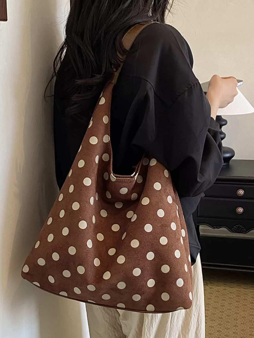 Polka Dot Shoulder Bag, image 11