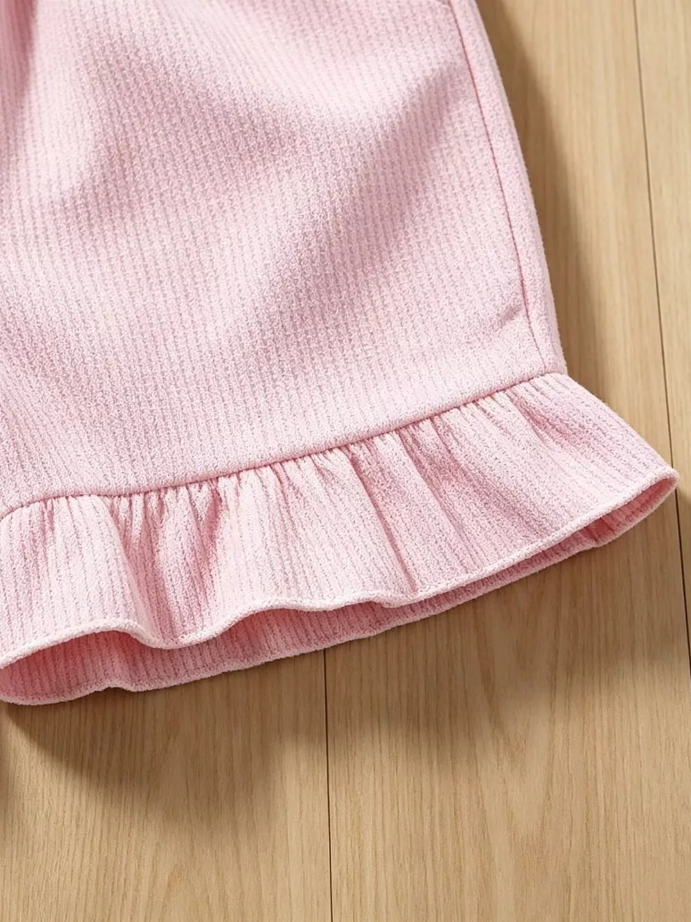 Children's Graphic Round Neck Tee and Shorts Set, image 5