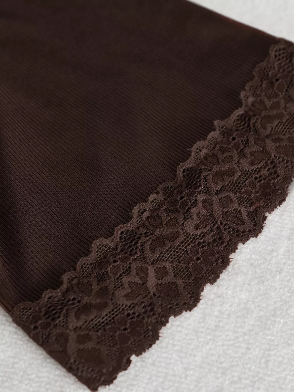 Lace Trim Flare Sleeve Blouse, image 5