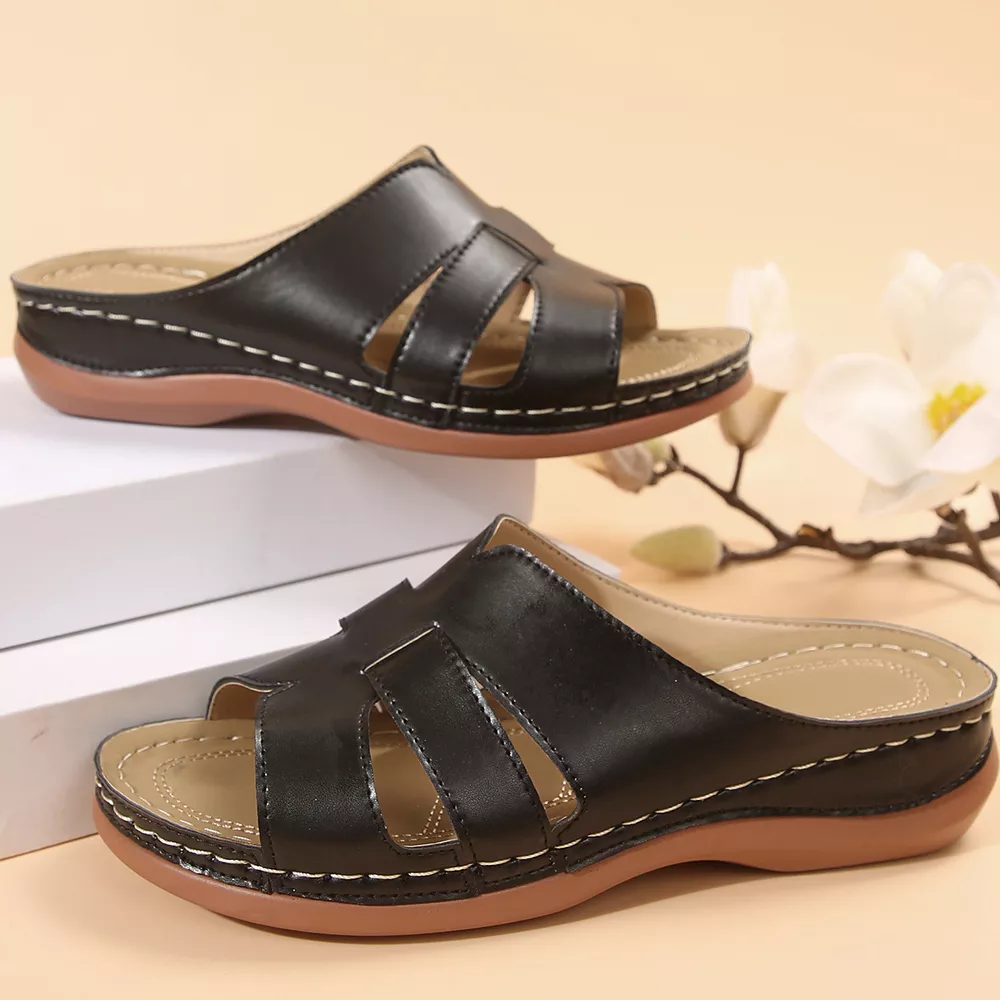 Open Toe Wedge Sandals, image 8