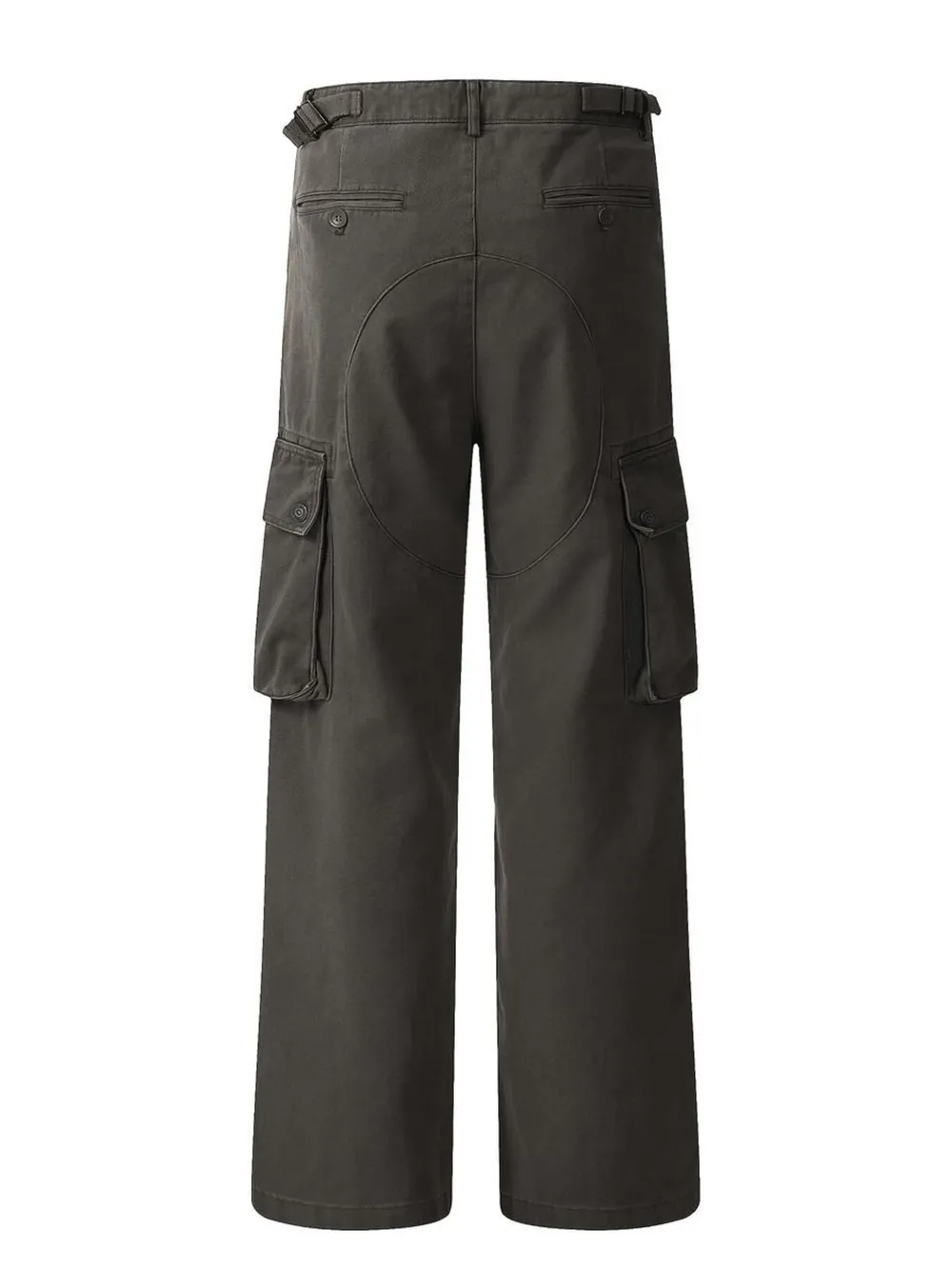 Men's Wide Leg Cargo Pants, image 2