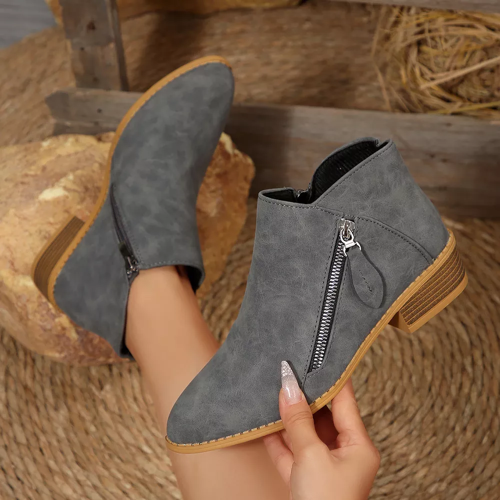 Block Heels Ankle Boots, image 13